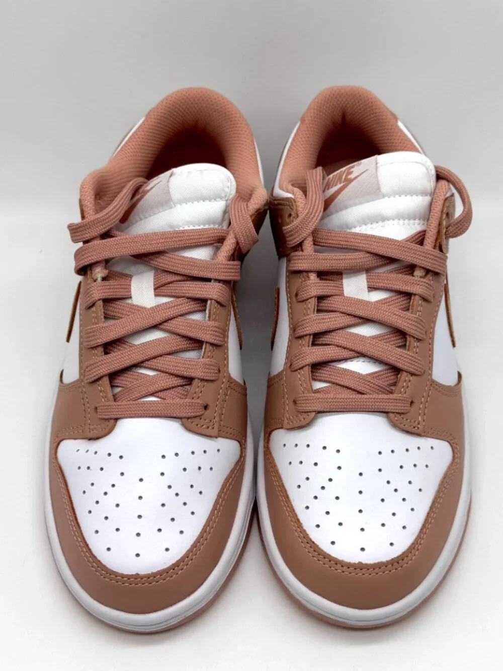 Nike Womens Dunk Low White Rose Whisper Shoes Sz 7.5 New w/o Box DD1503-118 - Picture 2 of 9